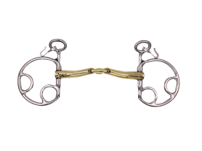 Aster Gentle Curve Golden Double Jointed Kimblewick