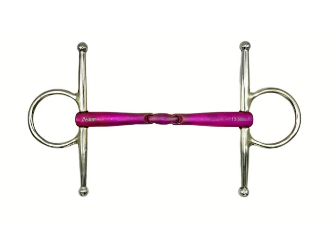Aster Confidence Pink Titanium Double Jointed Lock Up Full Cheek