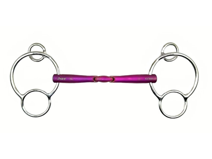 Aster Confidence Pink Titanium double jointed lock up Universal