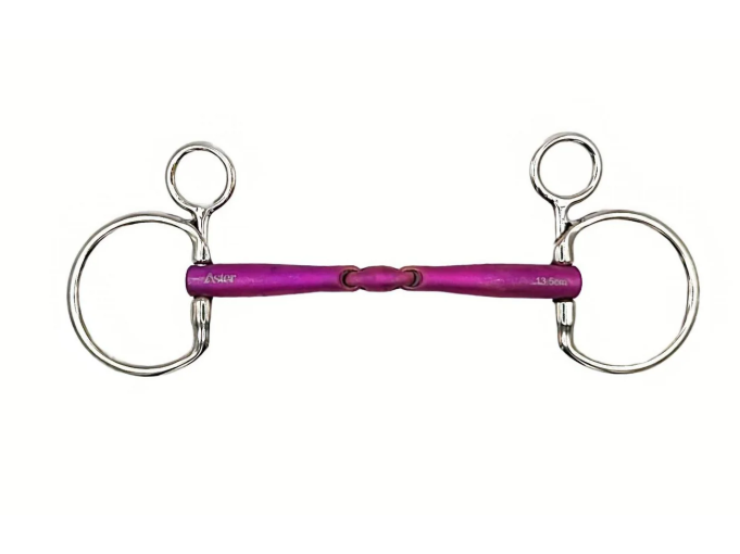 Aster Confidence Pink Titanium Double Jointed Lock Up Baucher