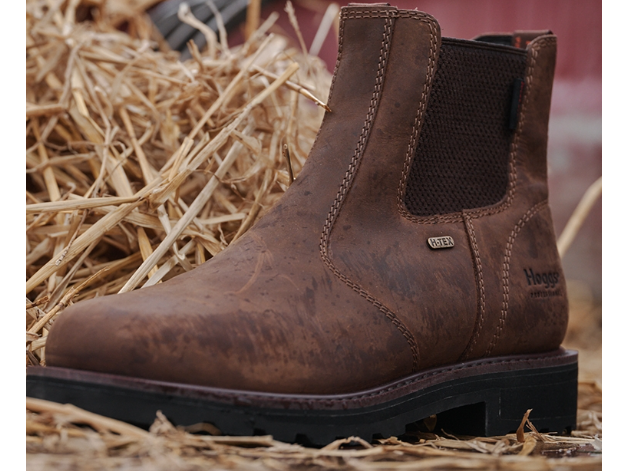 Hoggs of Fife Shire Pro Waterproof Dealer Boots CRAZYHORSE BROWN EU37 /UK4 RRP £90.00