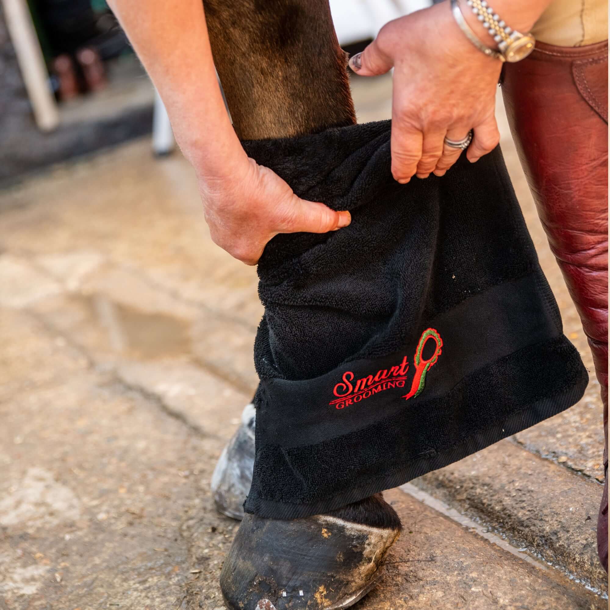 handy towel - equestrian equipment