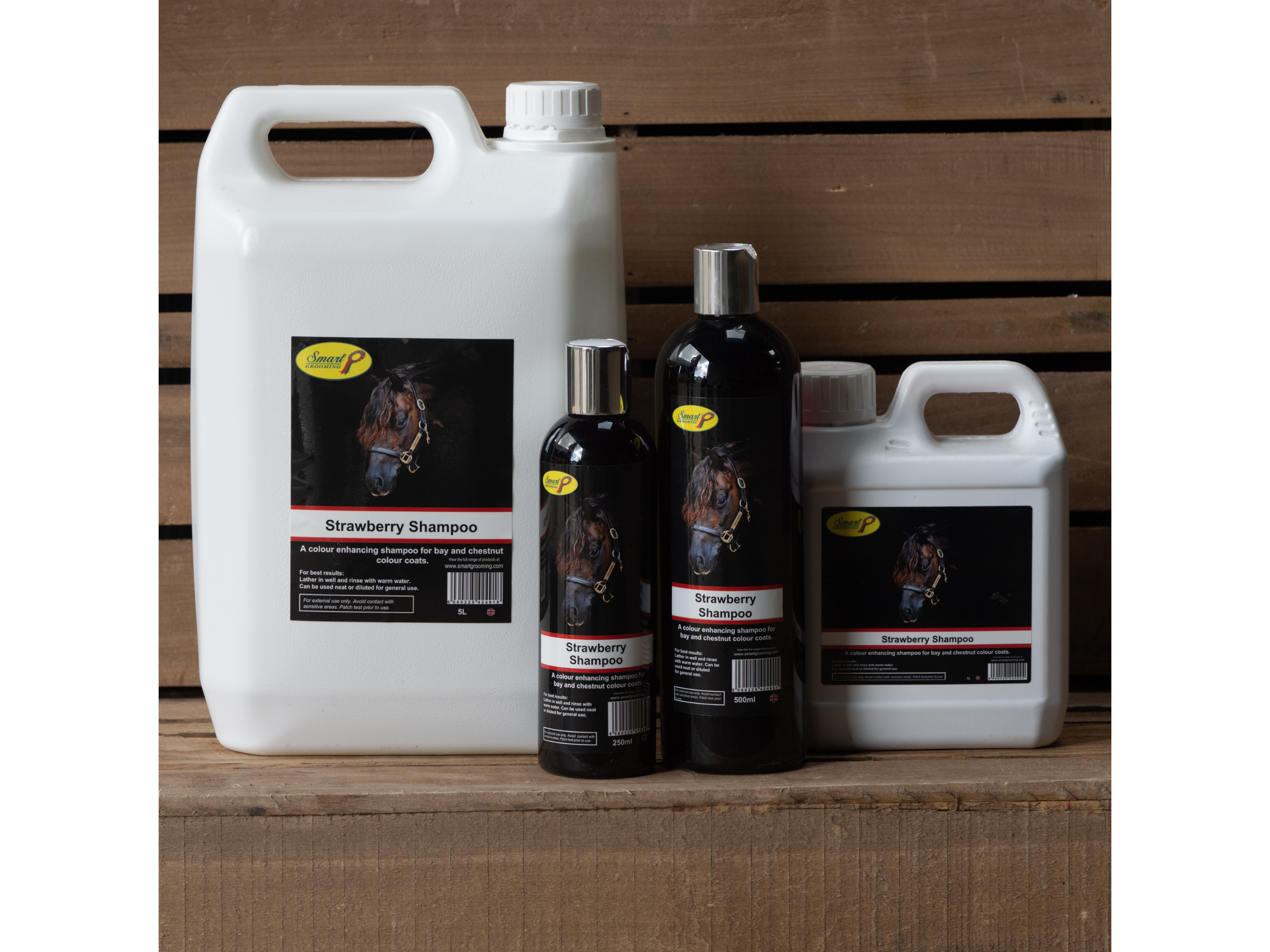 strawberry shampoo - equestrian equipment