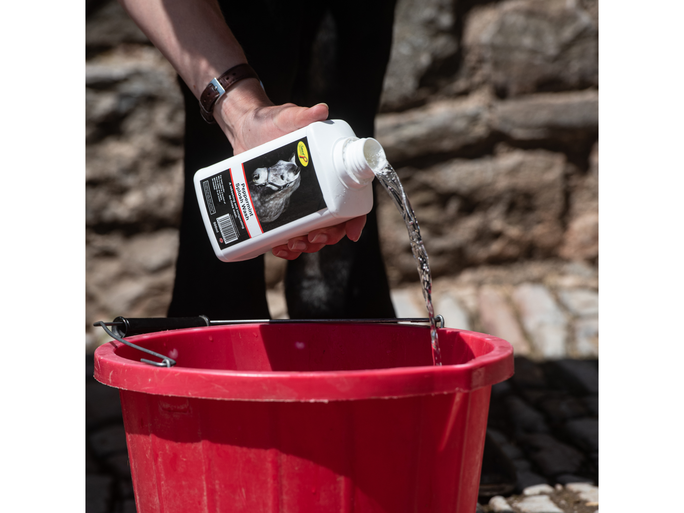 peppermint splosh wash - equestrian equipment