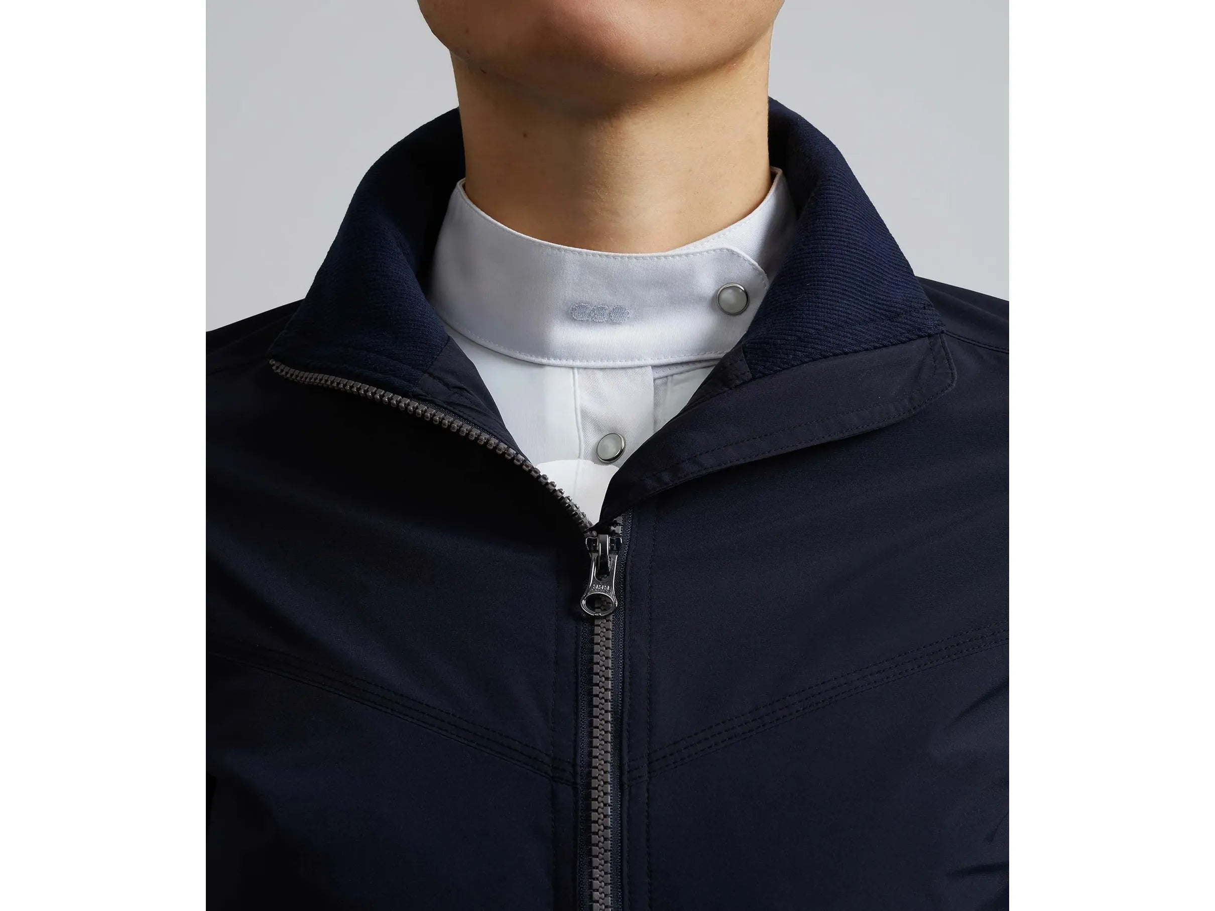 Premier Equine Voltana Ladies Riding Bomber Jacket Navy Large RRP £64.00