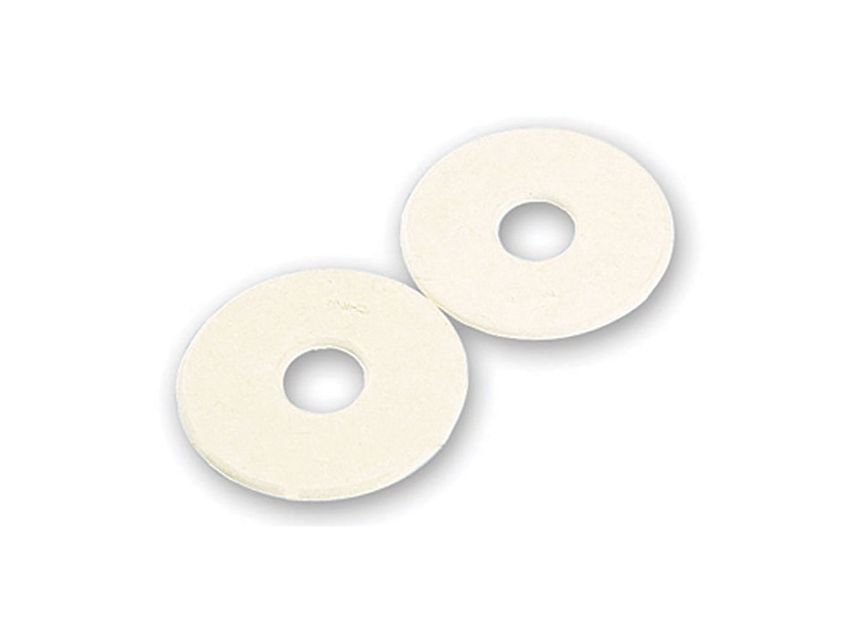 KORSTEEL RUBBER BIT GUARDS PAIR WHITE