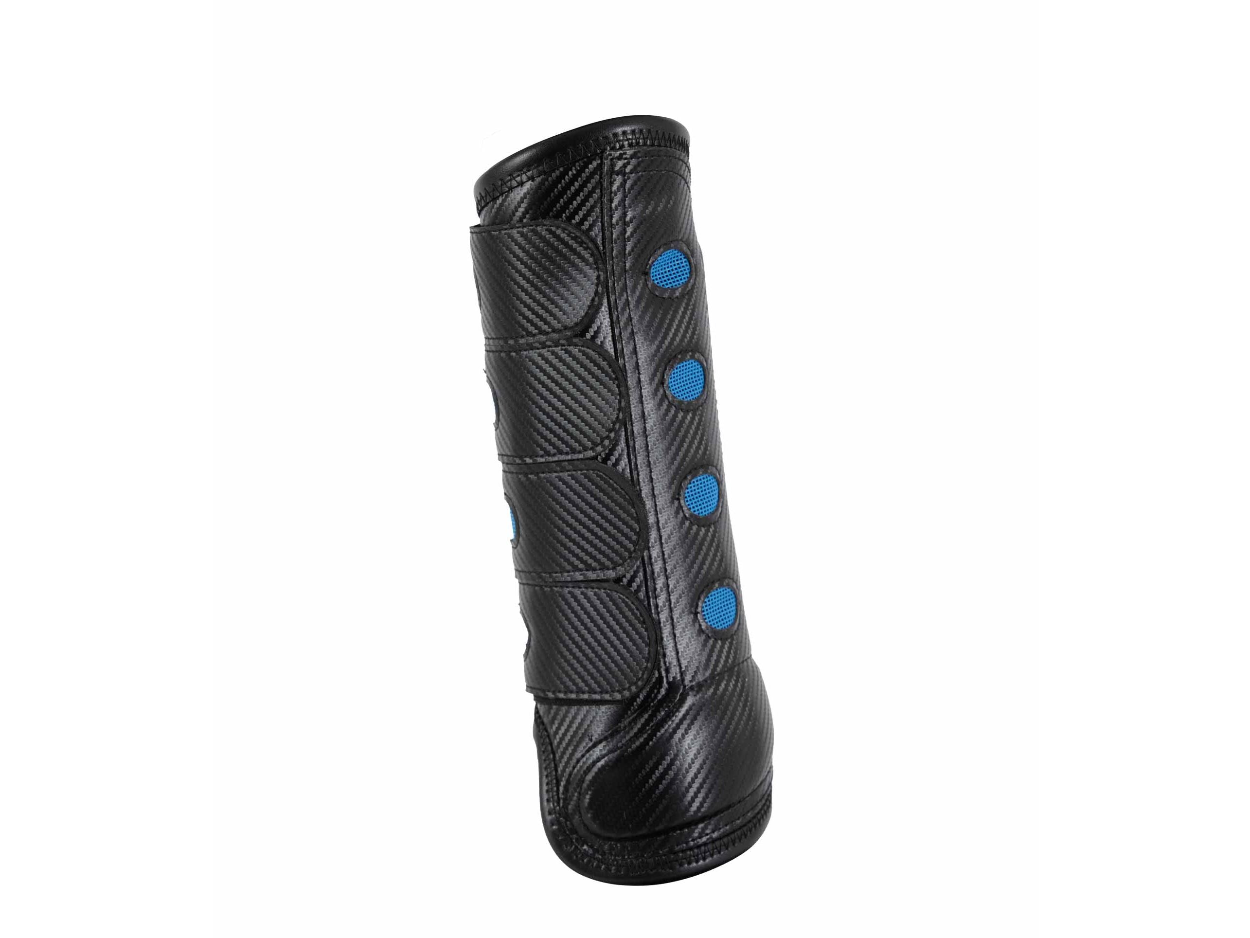 Air Cooled Super Lite Carbon Tech Eventing/Racing Boots Black Hind Black