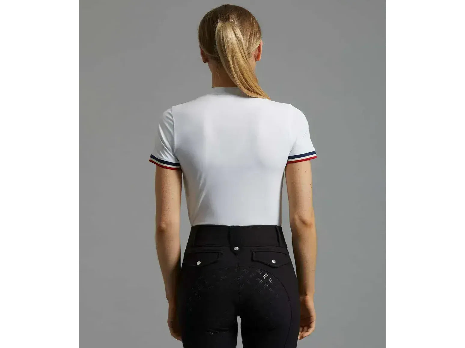 Allegra Ladies Short Sleeve Riding Top