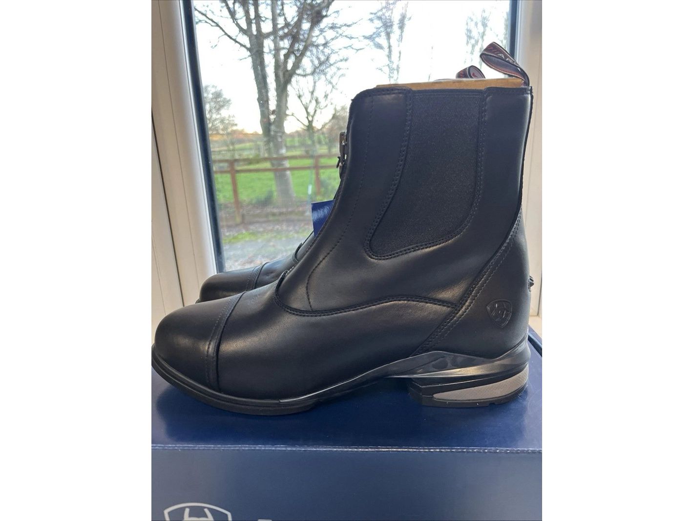 Ariat Mens Devon Nitro Paddock UK 8.0 EE Wide Black RRP £220
