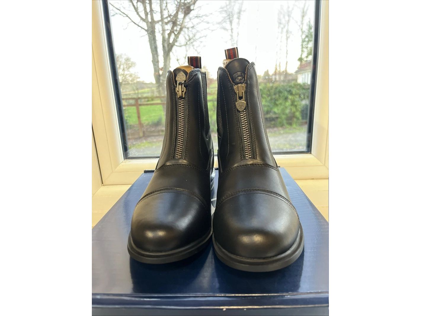 Ariat Women Devon Nitro Paddock UK 5 B Medium Black RRP £210