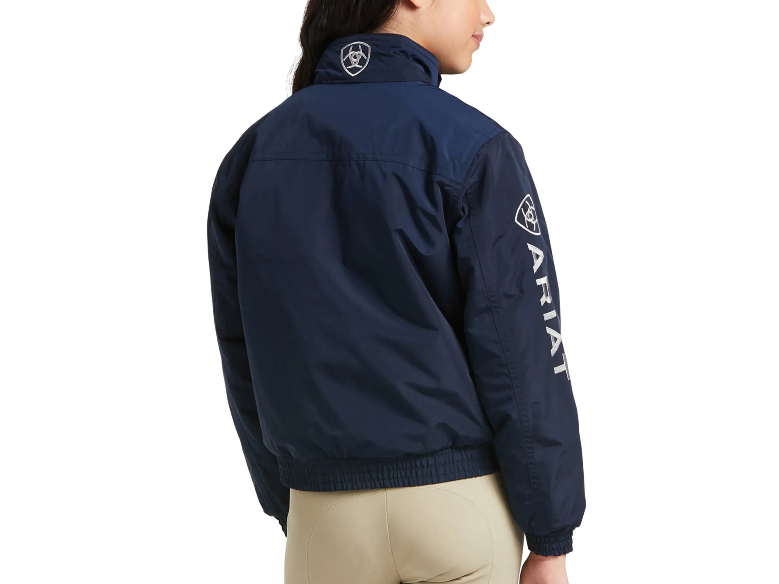 Ariat Youth Team Stable Unisex Jacket UK Small (8yrs) Navy RRP £75.00