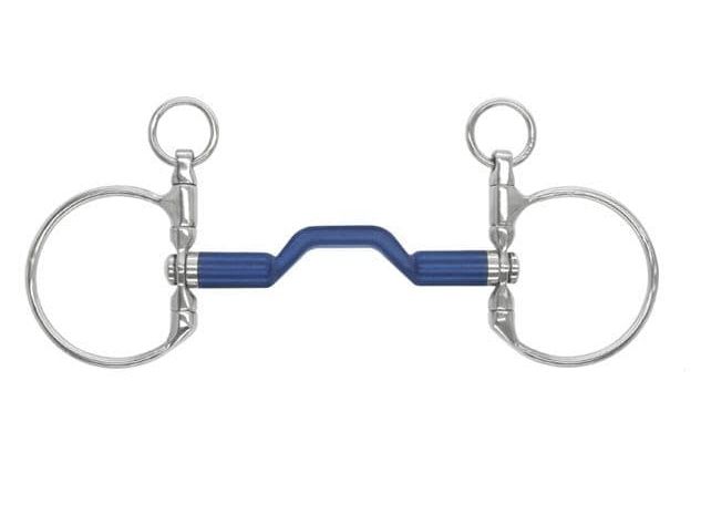 Bombers Bits DC Dressage Bomber Blue Swivel Bit