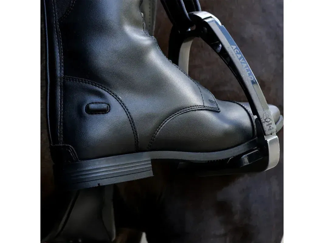 Brogini Albareto Piccino Childrens Field Tall Black Riding Boots