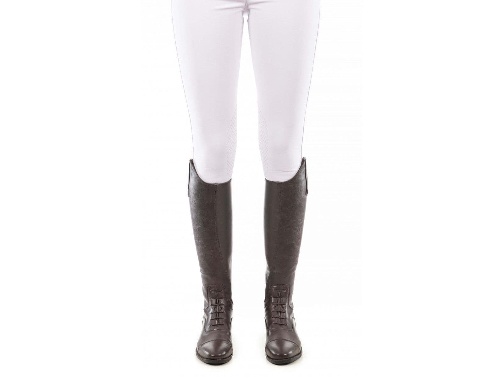 Brogini Como V2 Long Front Laced Riding Boots Brown