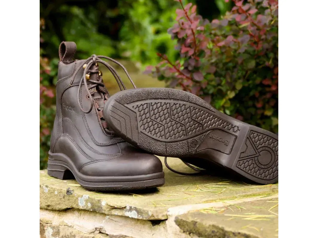 Brogini Kilcott Womens All Purpose Brown Ankle Boots