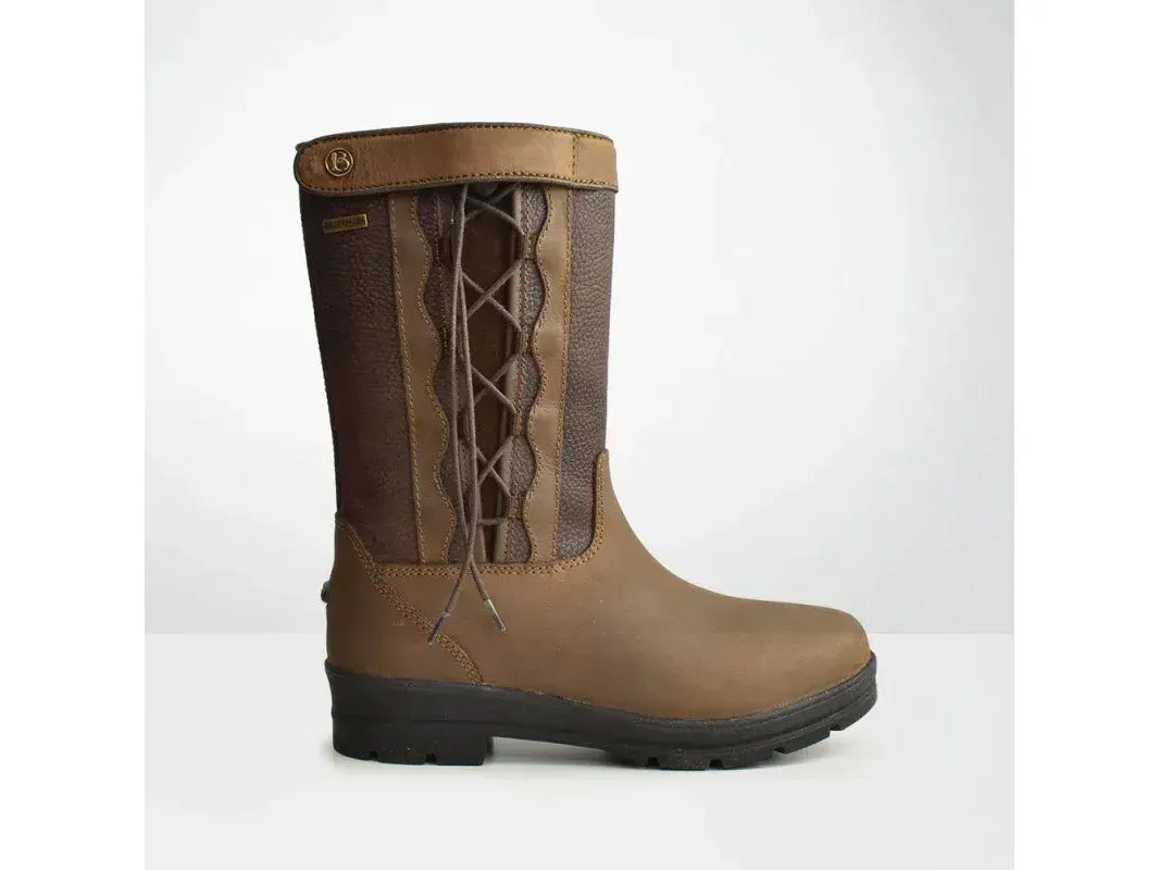 Brogini Tetbury Short Ankle Womens Brown Country Boots