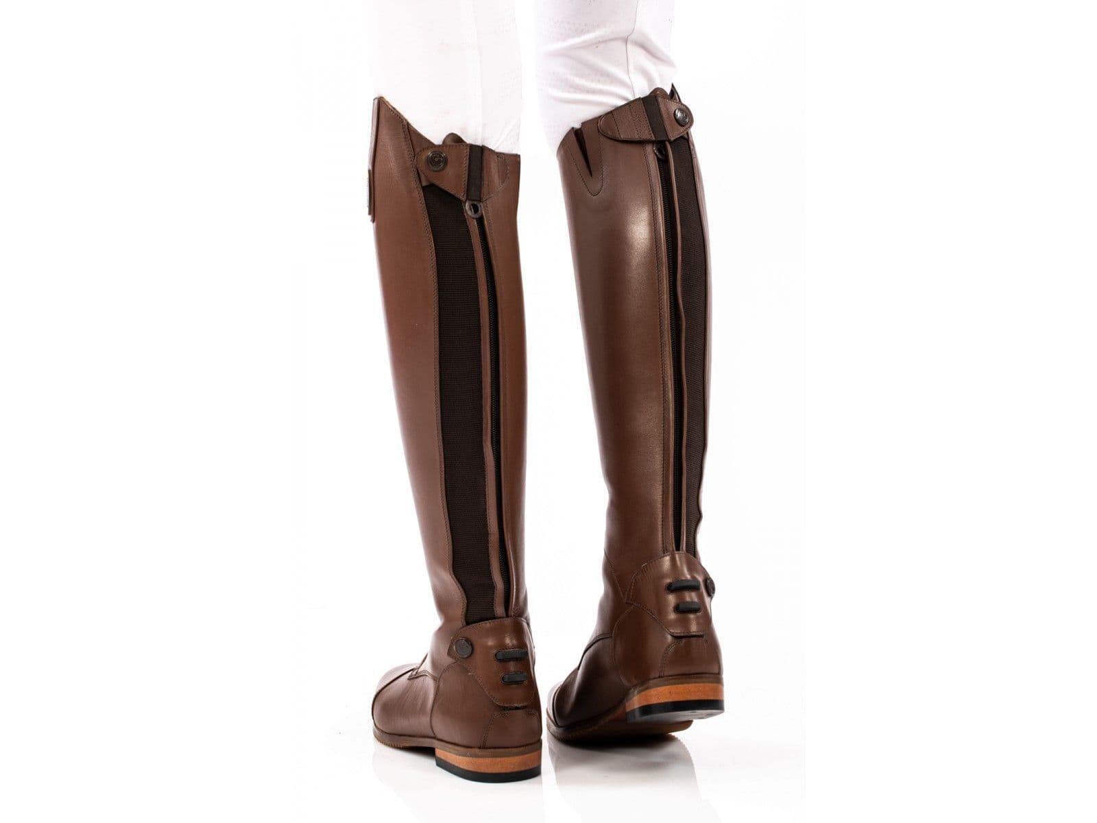 Brogini Turin Pro Competition Boot Lace Front Field Boot Brown