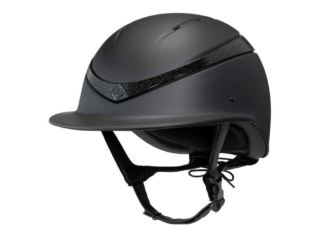 Charles Owen Esme Luna Wide Peak Riding Helmet - Black