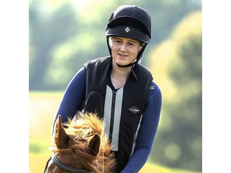 Charles Owen MS1 Pro Jockey Skull with MIPS - Black