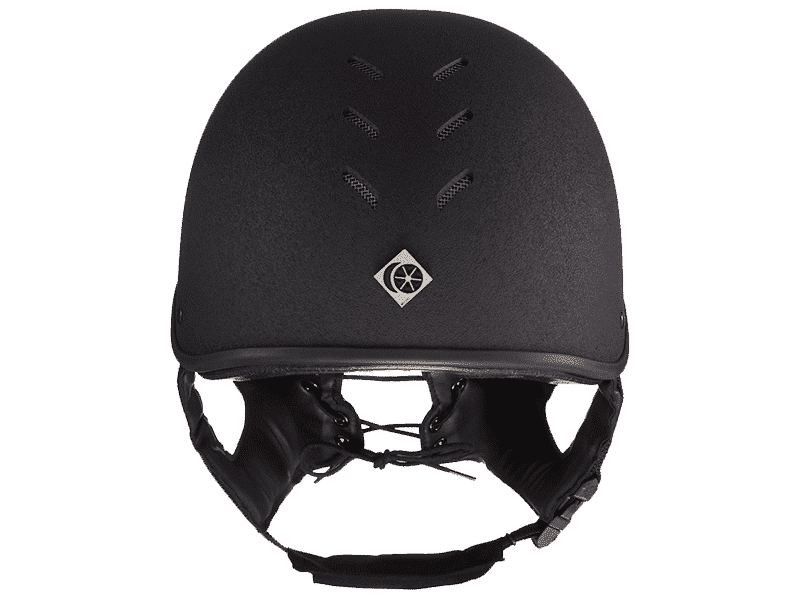 Charles Owen MS1 Pro Jockey Skull with MIPS - Black