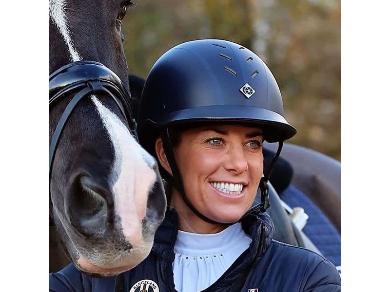 Charles Owen MyPS Riding Helmet with MIPS - Navy