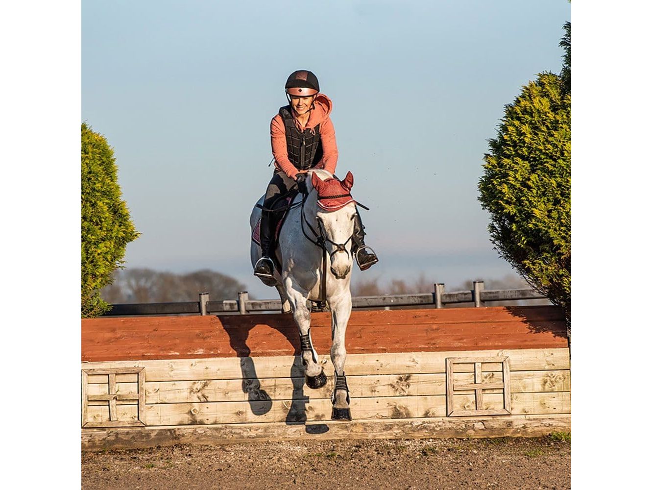 Charles Owen Pro II Plus Jockey Skull - Rose Gold