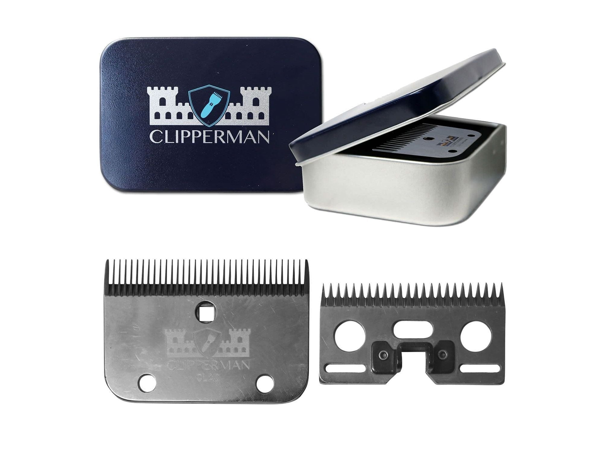 Clipperman CLA2 High Quality Steel Blade Set