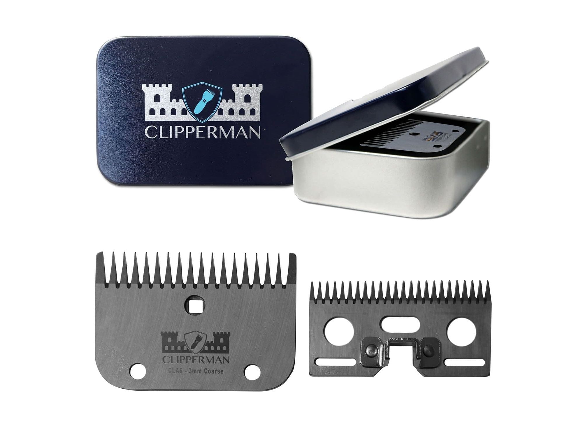 Clipperman CLA6 High Quality Steel Blade Set