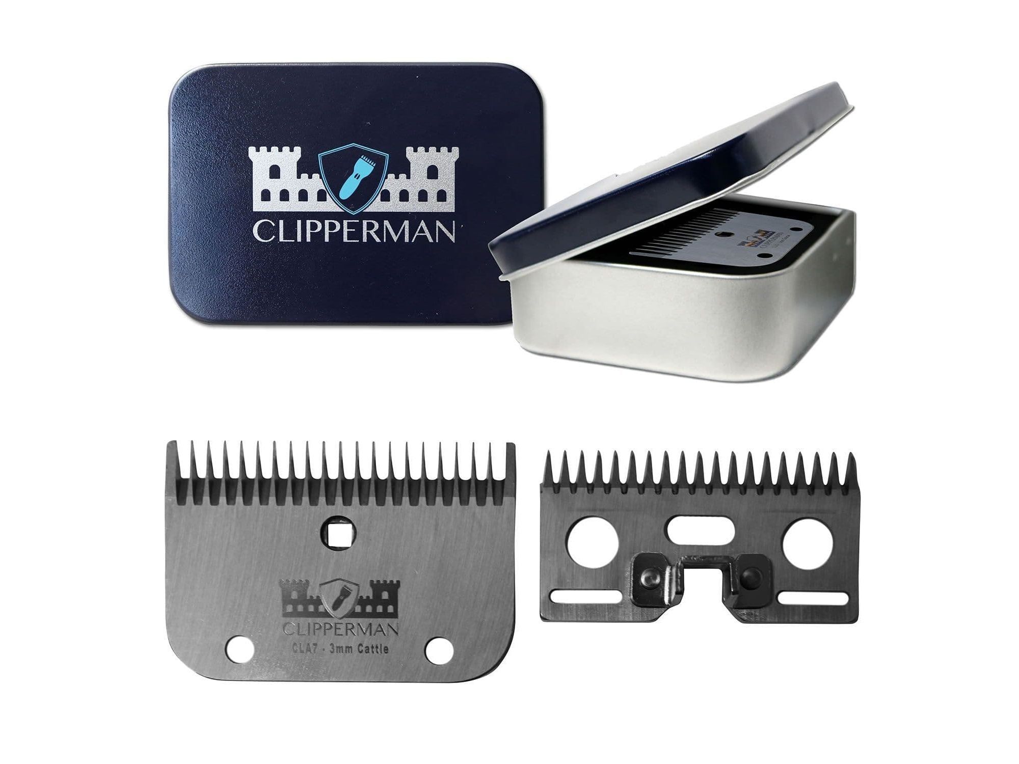 Clipperman CLA7 High Quality Steel Blade Set