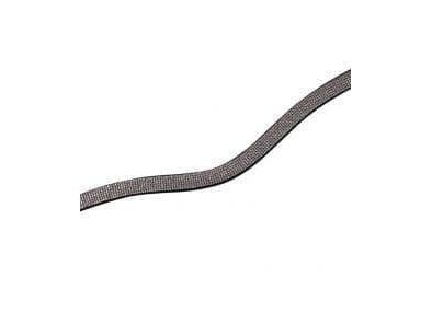 Collegiate Curved Silver Chain Browband