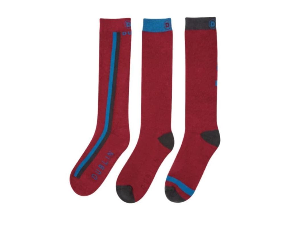 Dublin 3 Pack Socks