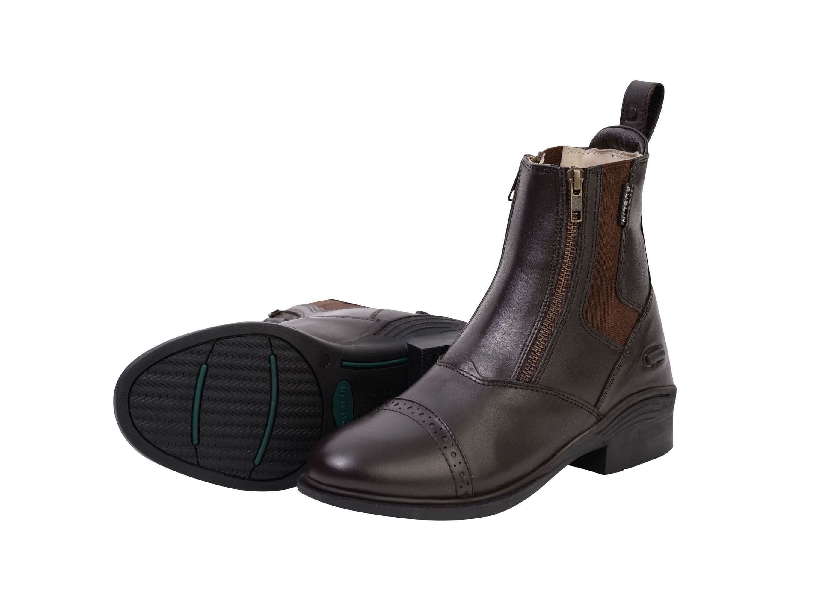 Dublin Evolution Double Zip Front Paddock Boots