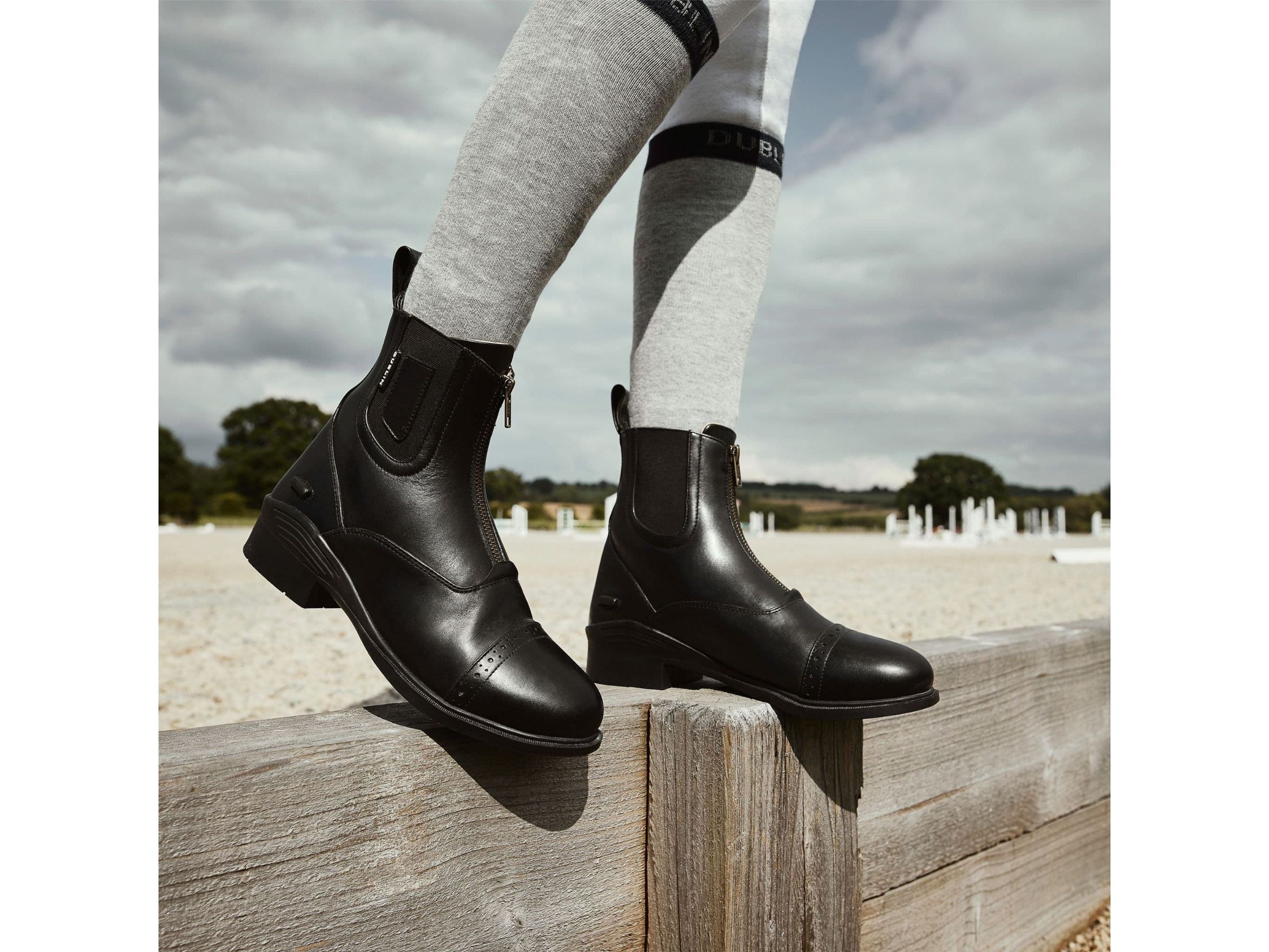 Dublin Evolution Zip Front Paddock Boots