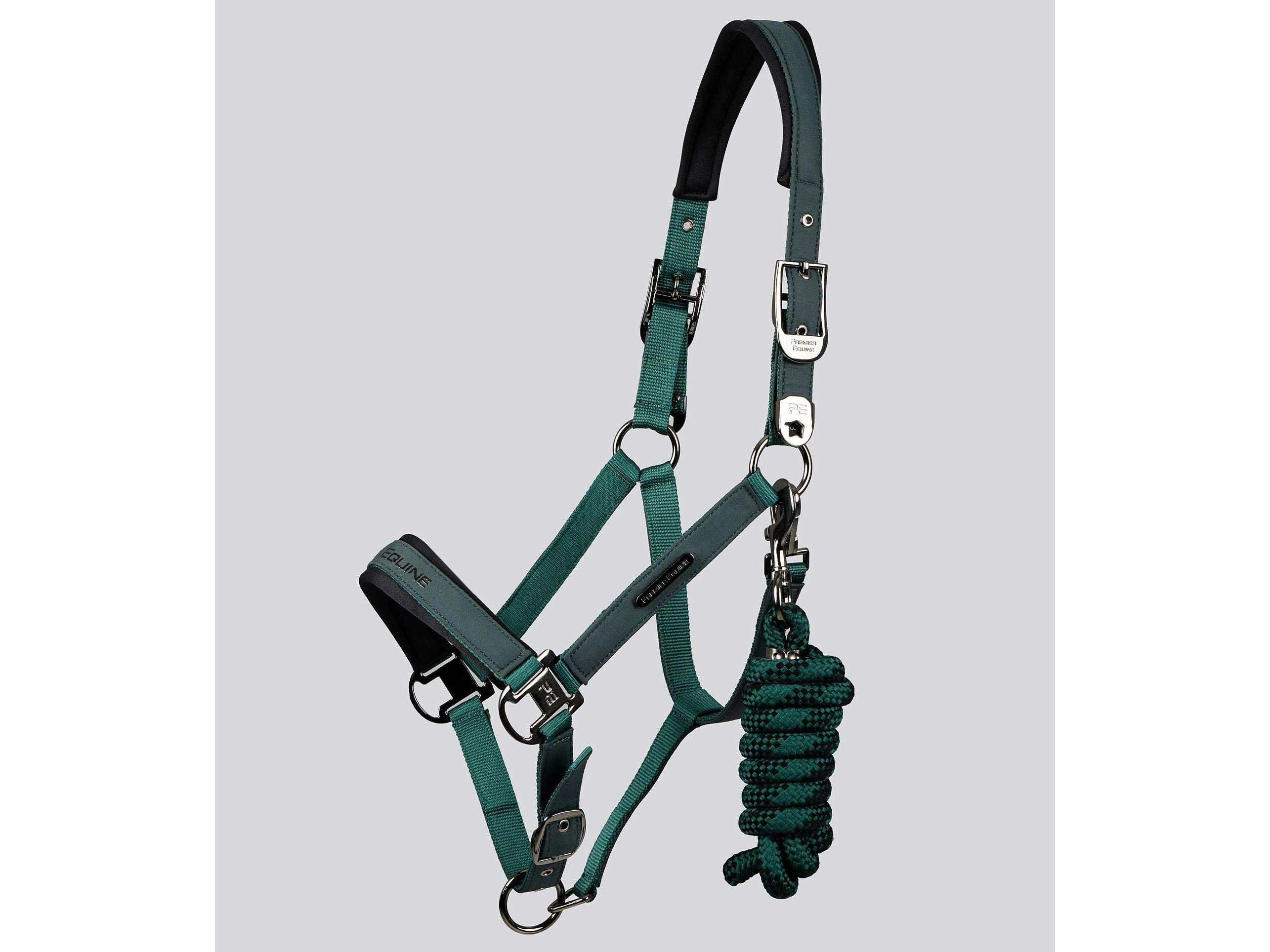 Duco Padded Head Collar With Lead Rope