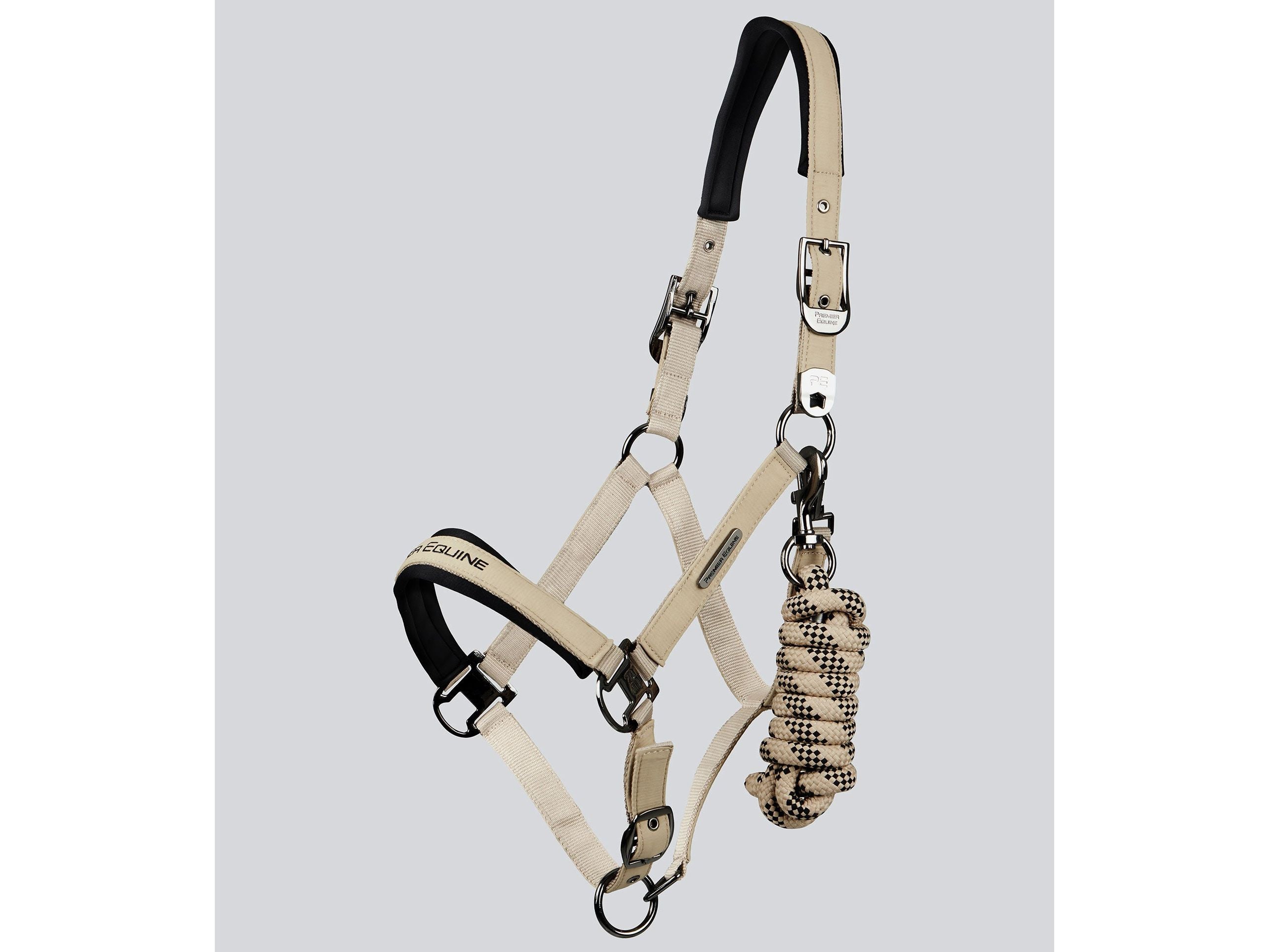 Duco Padded Head Collar With Lead Rope