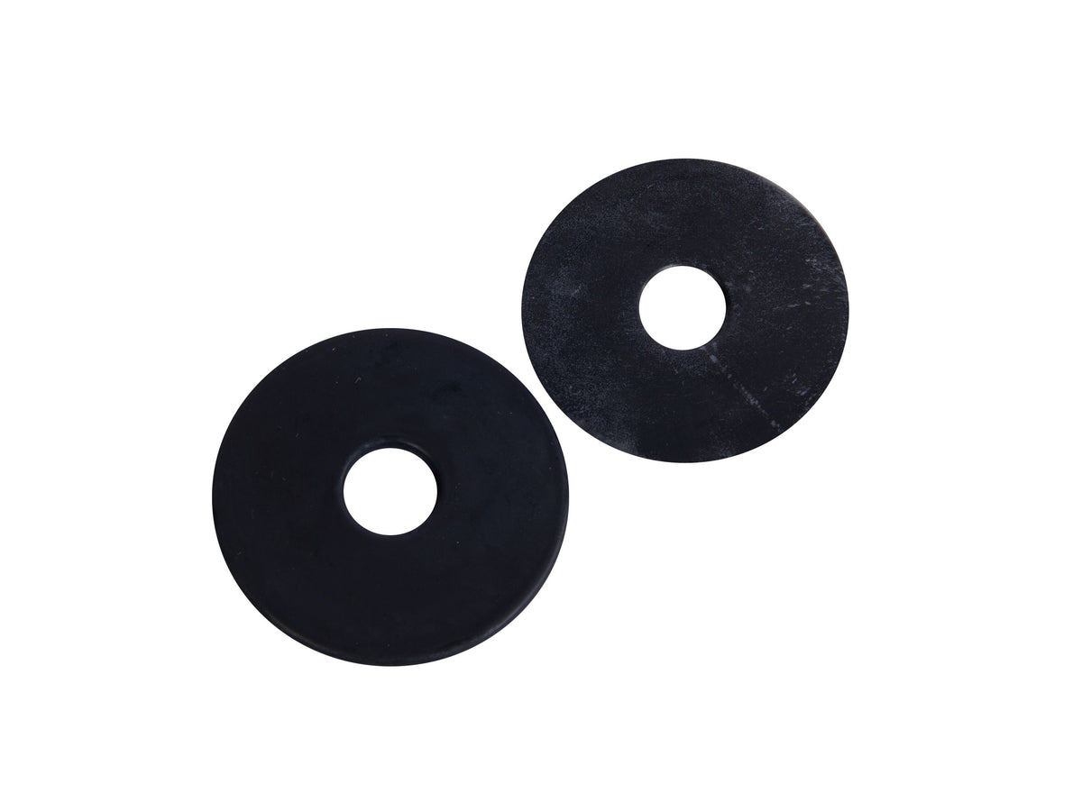 KORSTEEL RUBBER BIT GUARDS PAIR BLACK