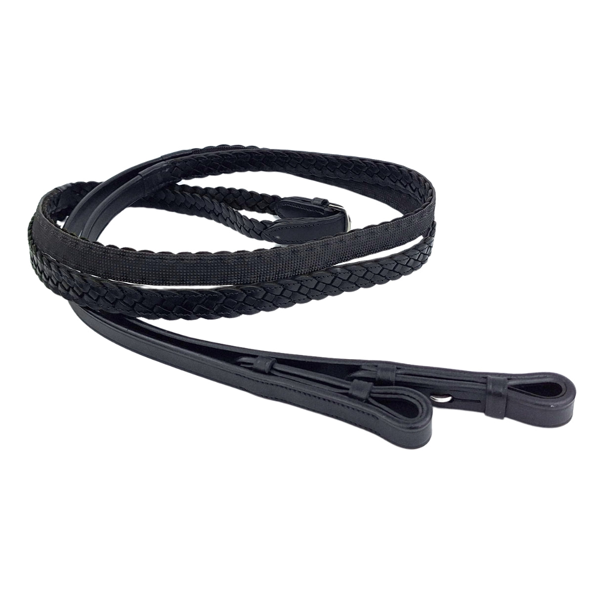 Inside Grip Plaited Reins