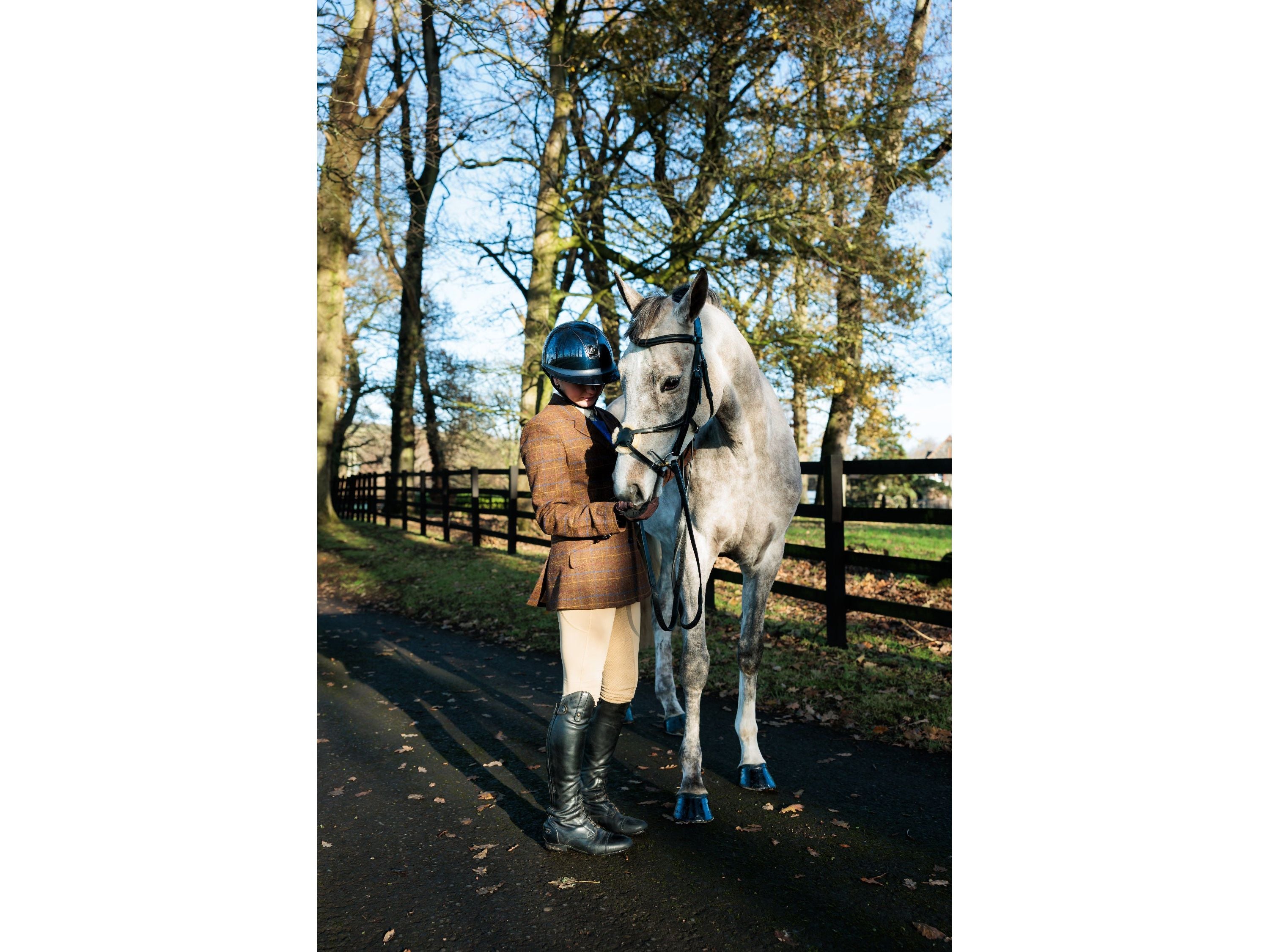 SeamFree Grackle Bridle side view