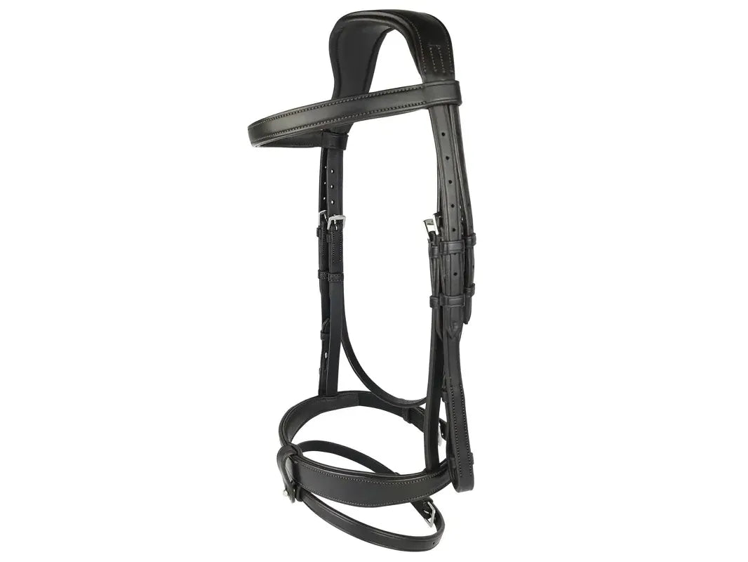 EcoRider Show Comfort Bridle - Brown XFull RRP £115 side view