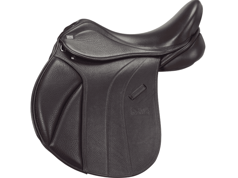 a general purpose leathere cob saddle with adjustable gullet bar 