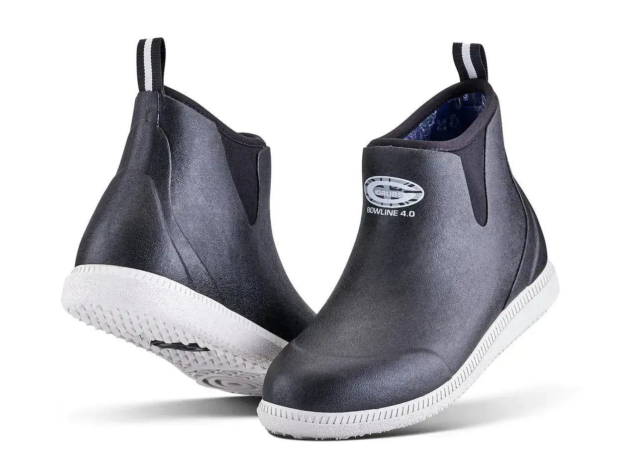 Grubs Bowline Insulated Waterproof Ankle Black Boots