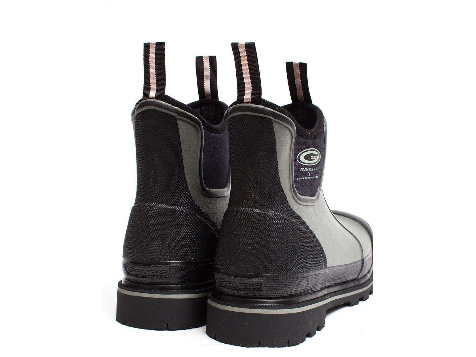 Grubs Ceramic Neoprene Non-Metallic Rubber Safety Wellington Driver 5.0 S5 Black Boot