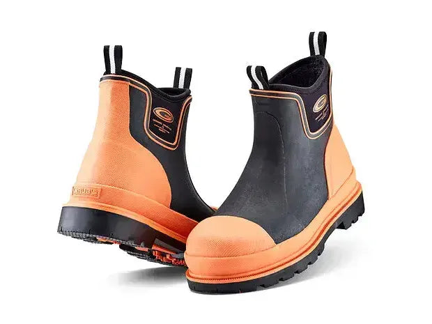 Grubs Ceramic Neoprene Non-Metallic Rubber Safety Wellington Driver 5.0 S5 Orange Boots