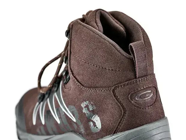 Grubs Quest Waterproof Walking Laced Mahogany Boots