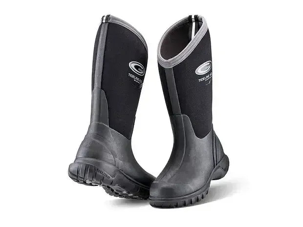 Grubs Tideline Wellington Black Boots