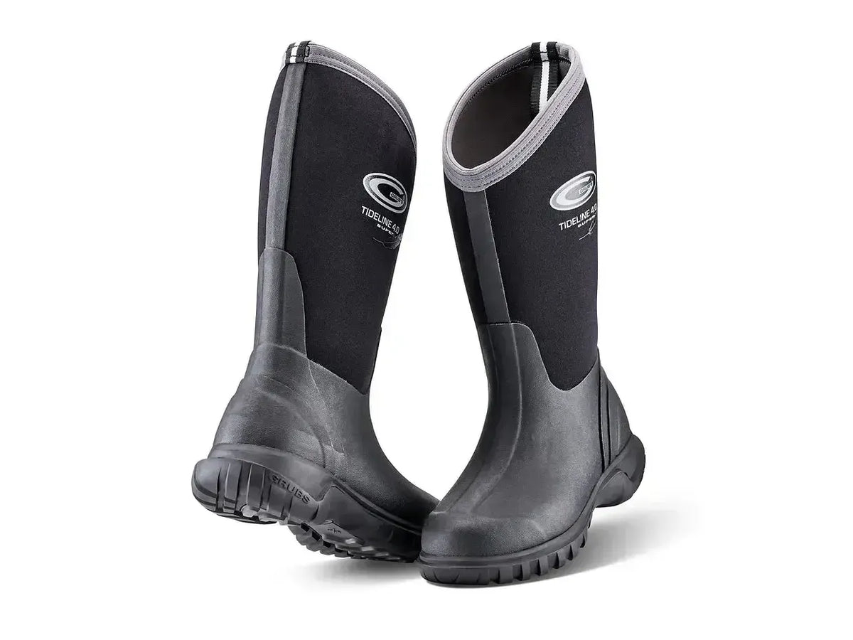 Grubs Tideline Wellington Youth Boots - Black