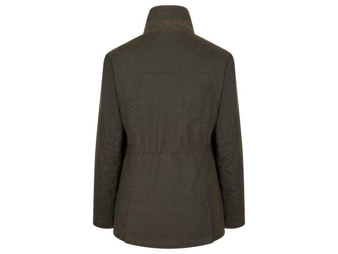 Hoggs Of Fife Caledonia Ladies Wax Jacket 2XL (18-20) Antique Olive  RRP £149.95