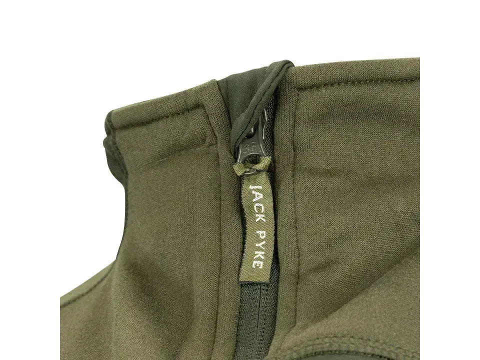 Jack Pyke Ashcombe Technical Fleece Jacket Green