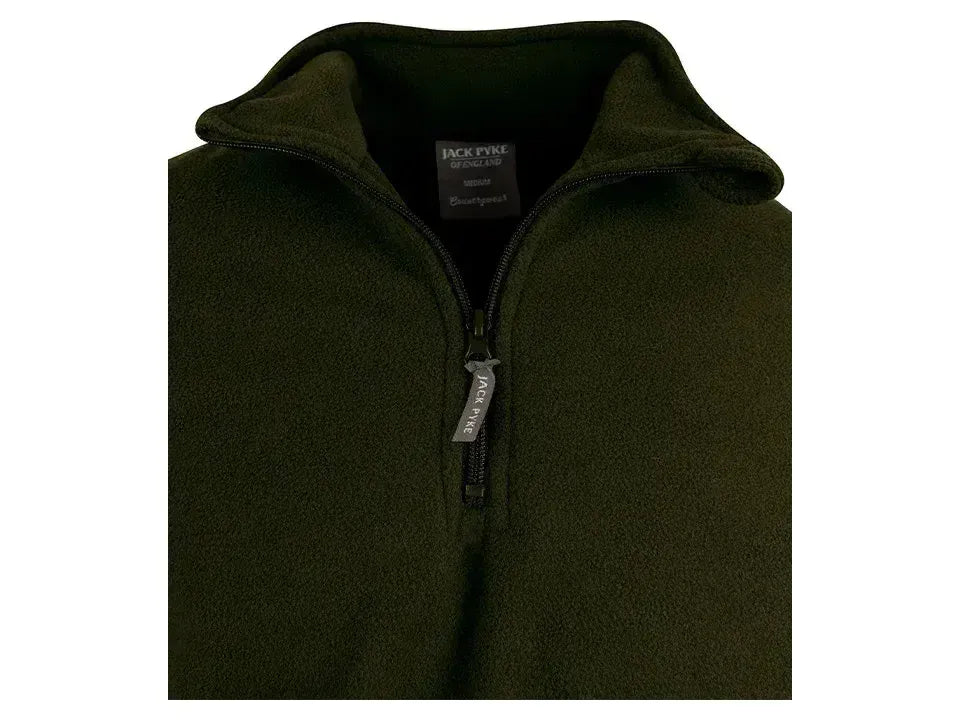 Jack Pyke Country Fleece Top Dark Olive