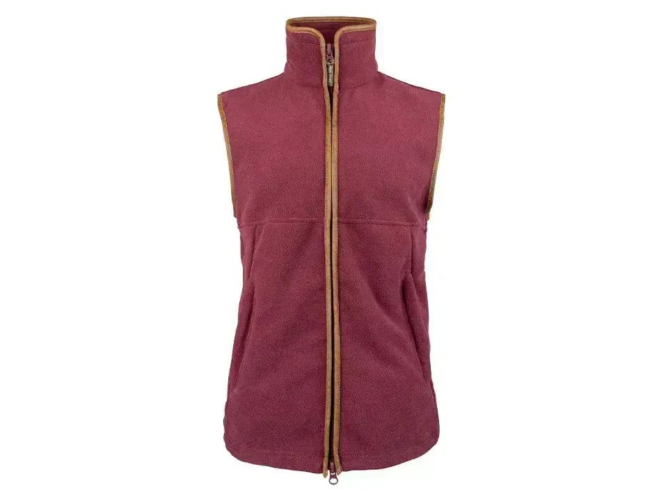 Jack Pyke Countryman Fleece Gilet Burgundy